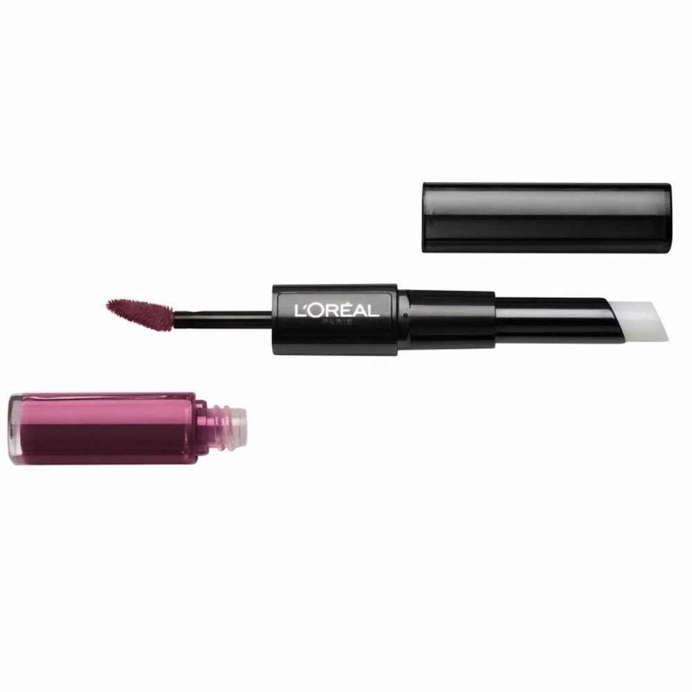 L’Oreal Dual-Ended Lip Gloss- 215 Raisin Revival